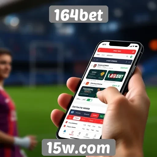 Desempenho móvel do site 164bet